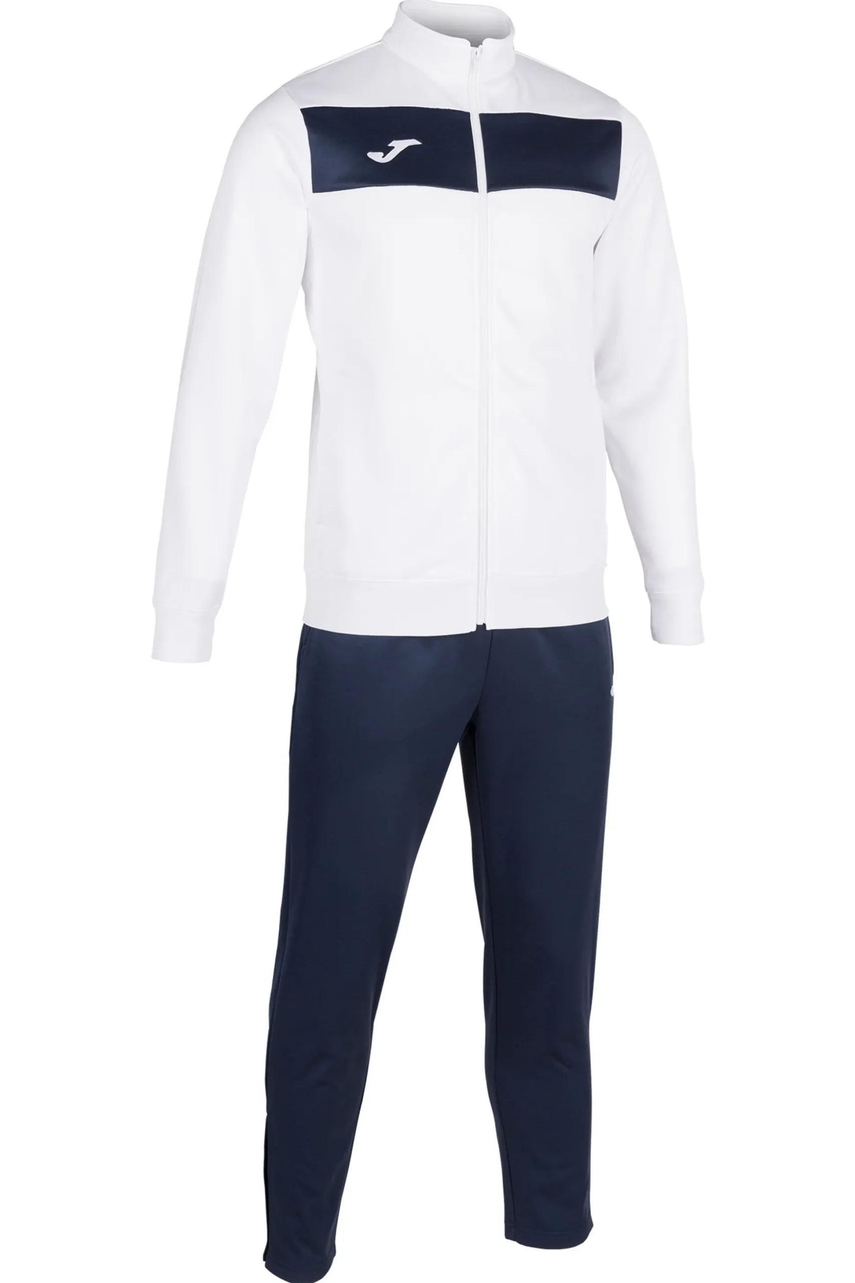 Fato De Treino Joma Academy II Branco Azul Marinho