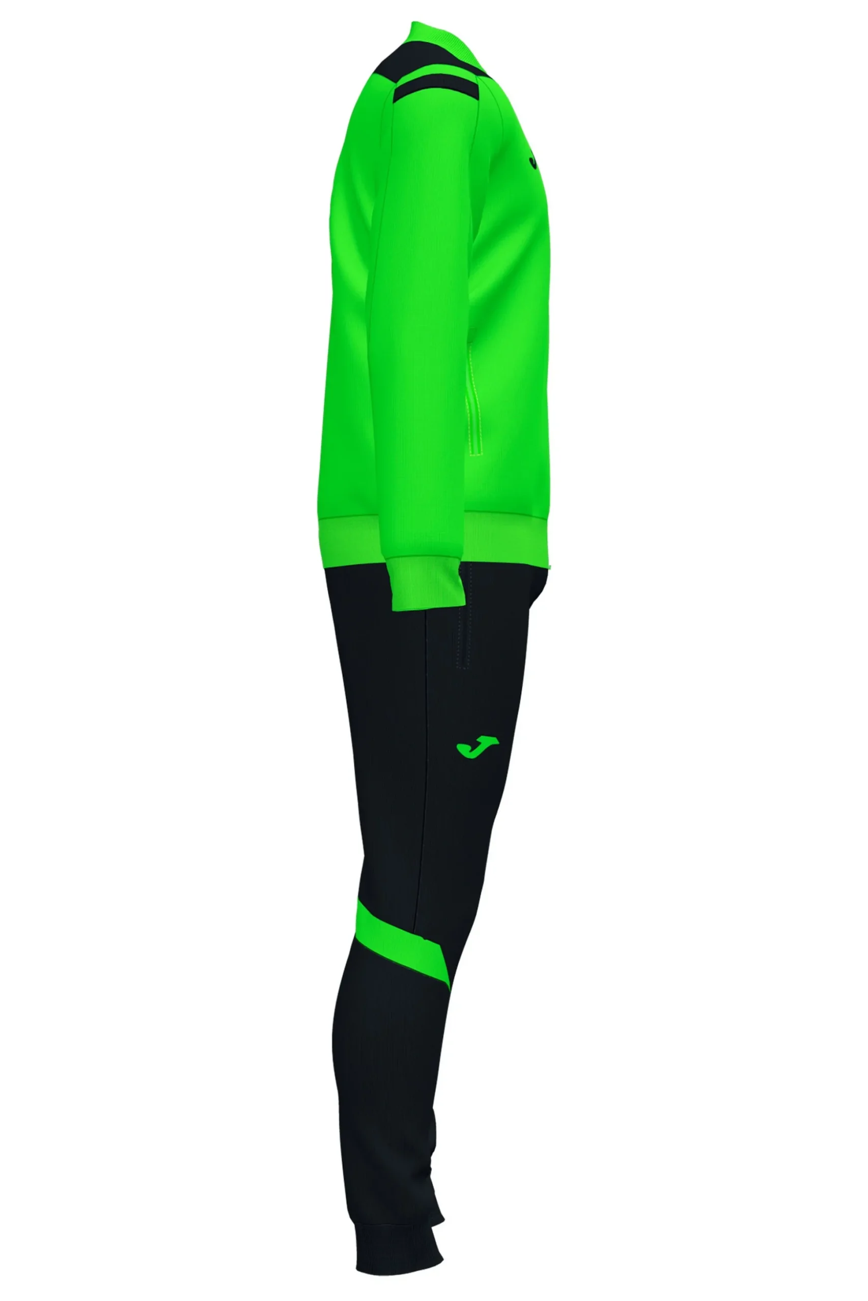 Fato De Treino Joma Championship VI Verde Fluorescente Preto
