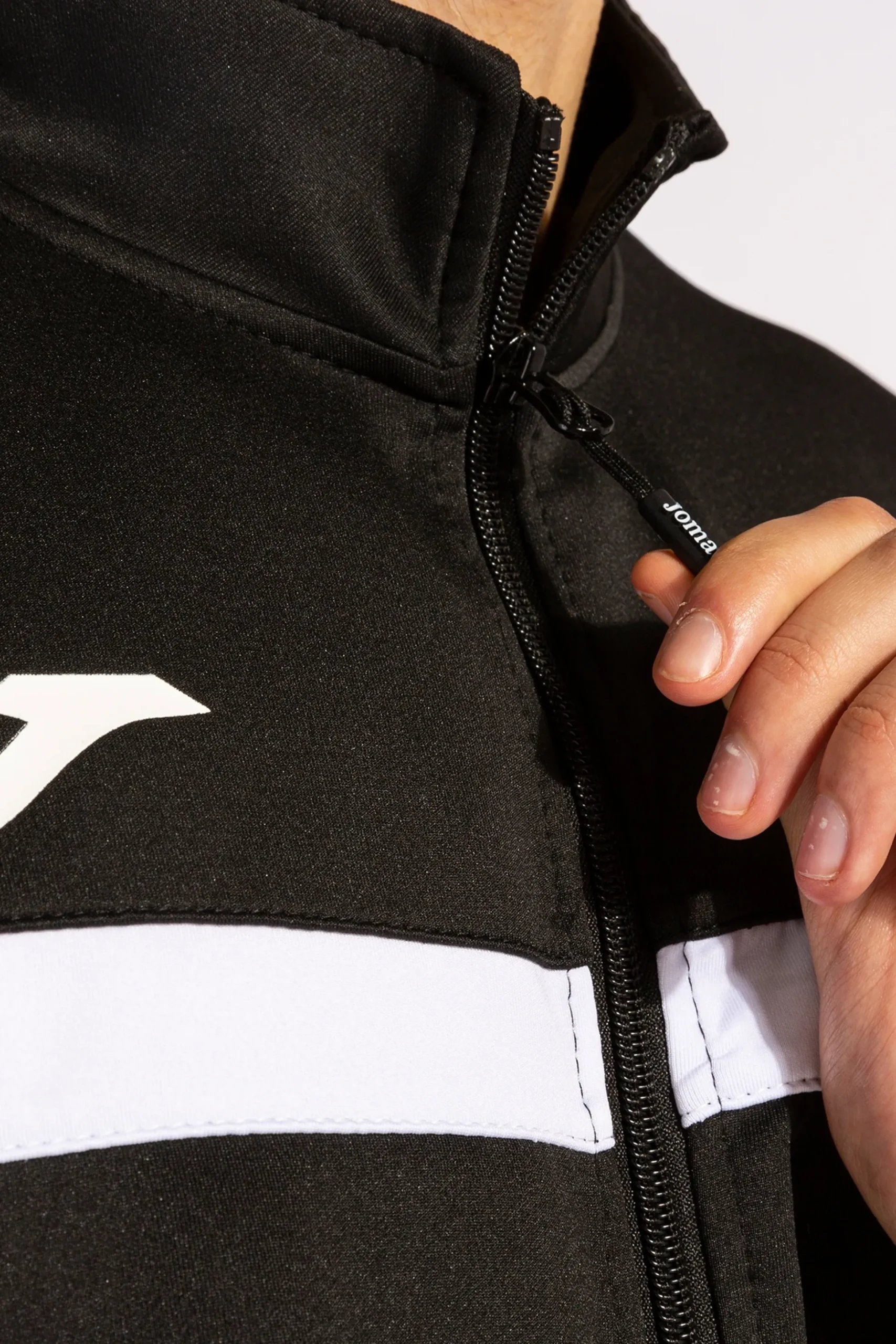 Fato De Treino Joma Danubio Preto Branco