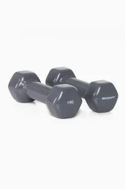 Halteres De Vinil 1kg (Par) - Boomfit