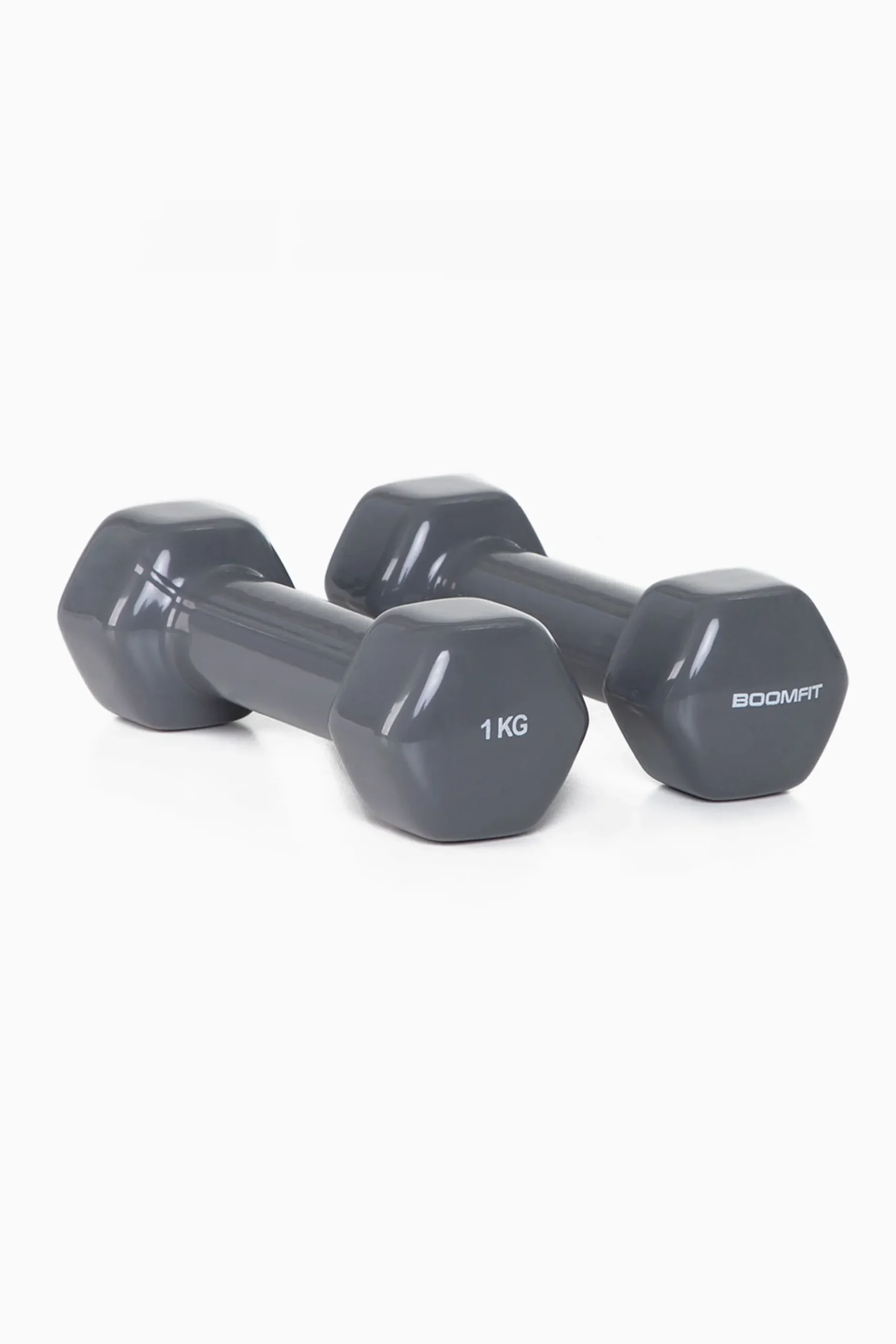 Halteres De Vinil 1kg (Par) - Boomfit