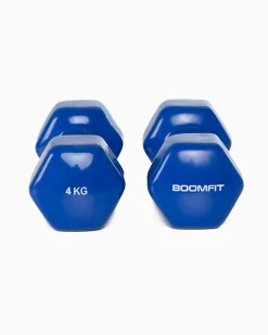 Halteres De Vinil 4kg (Par) - Boomfit