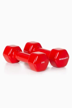 Halteres De Vinil 2kg (Par) - Boomfit