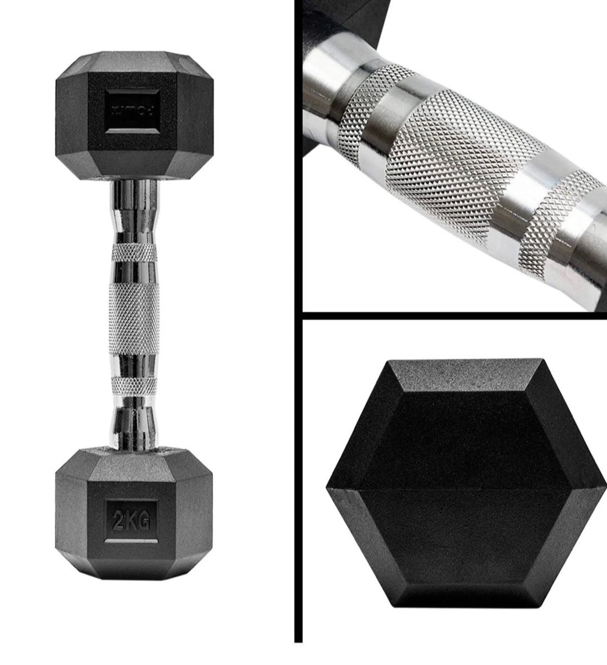 Halteres Hexagonais De 17.5kg