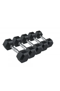 Halteres Hexagonais 12,5 Kg. Conjunto. Vimas Sport