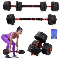 Halteres 20 Kg Ajustáveis Mobiclinic Extenfit