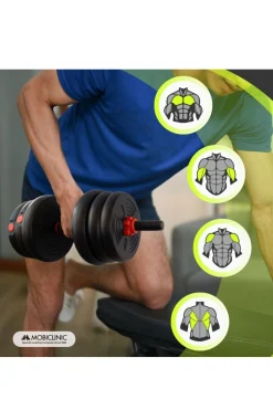 Halteres 20 Kg Kettlebell Ajustáveis Mobiclinic Mobimax