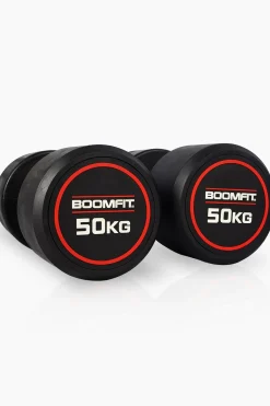 Halteres Redondos De Musculação 50kg (Par) - Boomfit