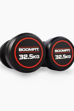 Halteres Redondos De Musculação 32,5kg (Par) - Boomfit