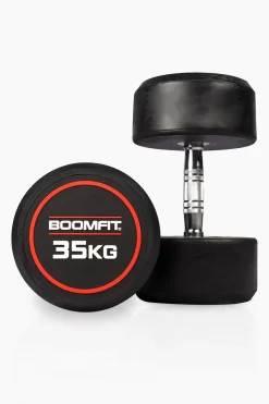 Halteres Redondos De Musculação 35kg (Par) - Boomfit