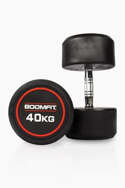 Halteres Redondos De Musculação 40kg (Par) - Boomfit