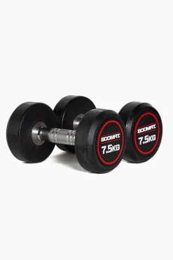Halteres Redondos De Musculação 7,5kg (Par) - Boomfit