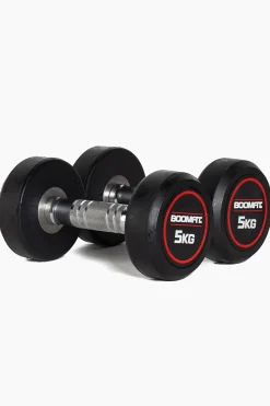 Halteres Redondos De Musculação 5kg (Par) - Boomfit