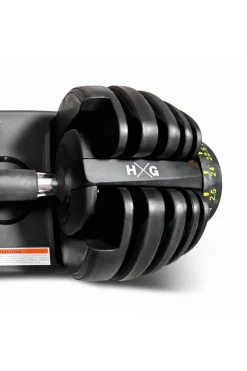 Hxg Pack Com 2 Halteres Ajustáveis De 2,5 Kg A 24 Kg