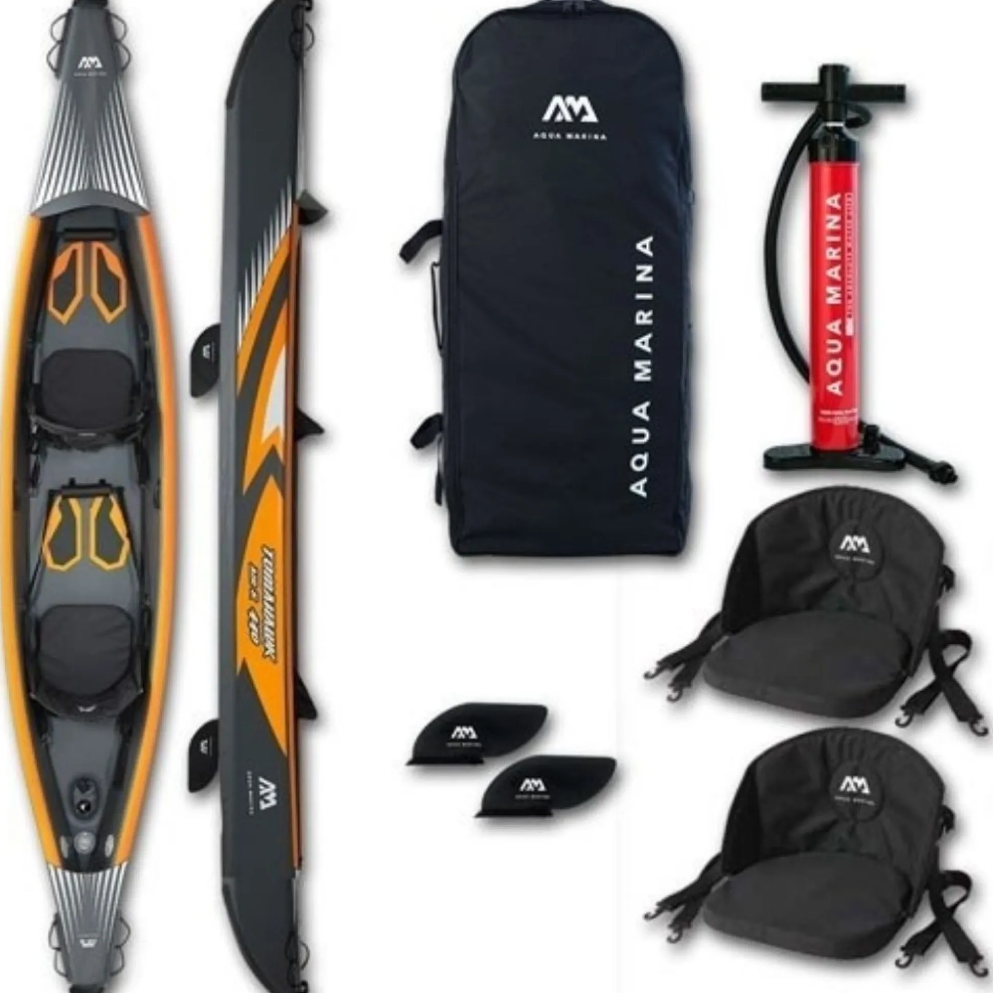 Kayak Insuflável Aqua Marina Tomahawk Air-k 440