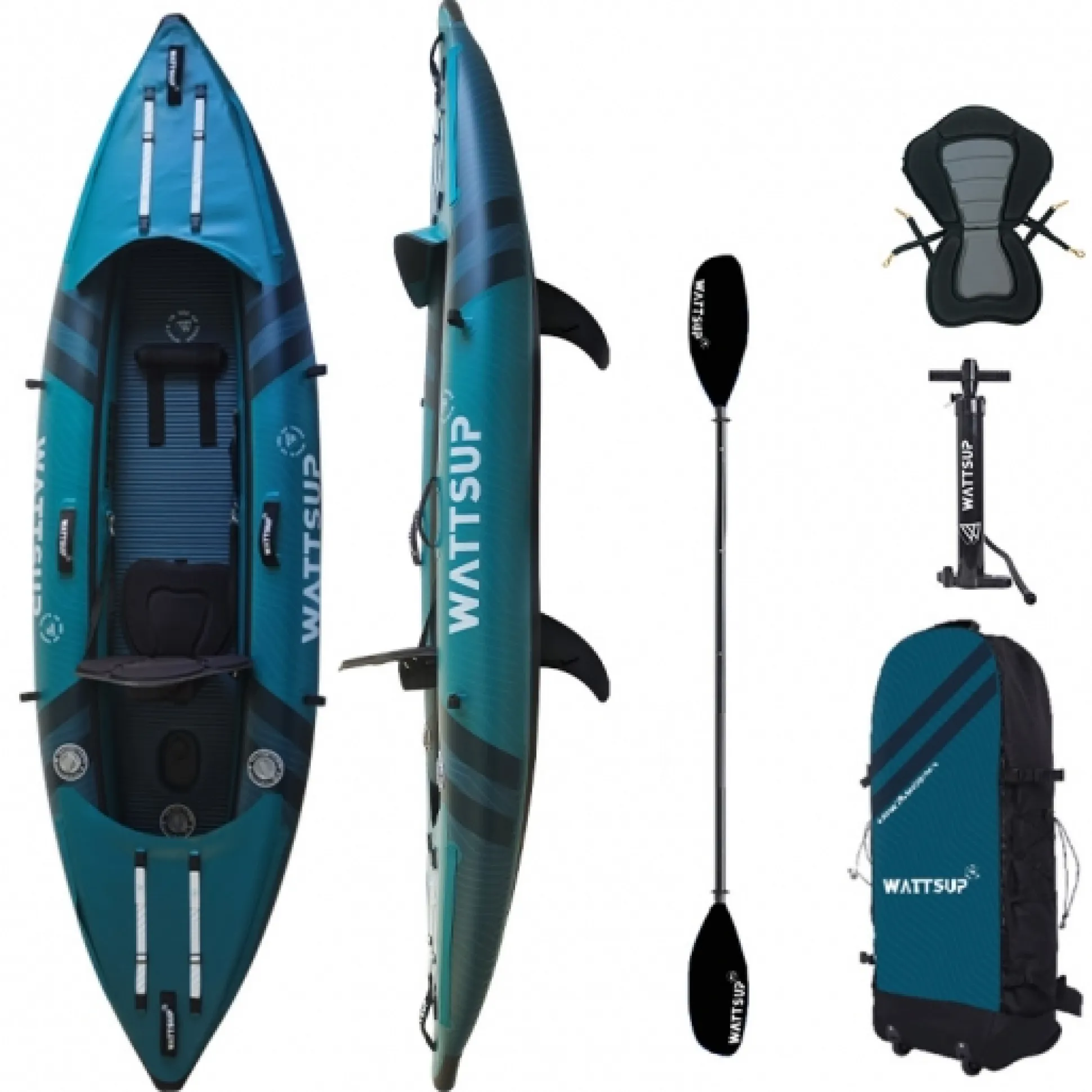 Kayak Insuflável Wattsup Cod 1 Lugar