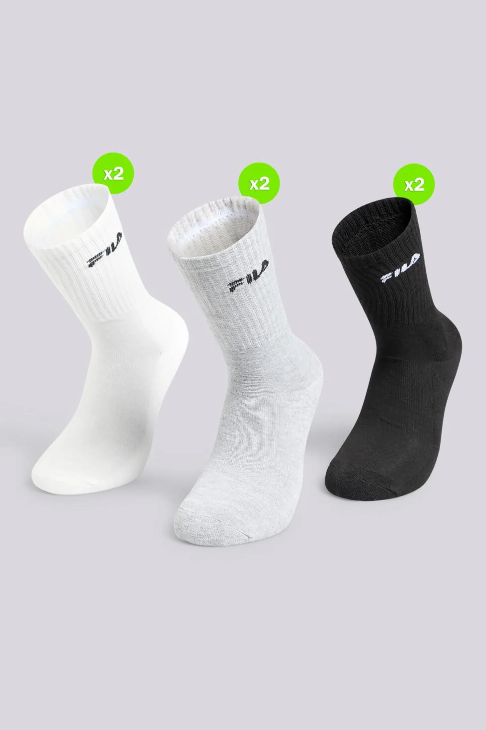 Meias Altas Desportivas Fila