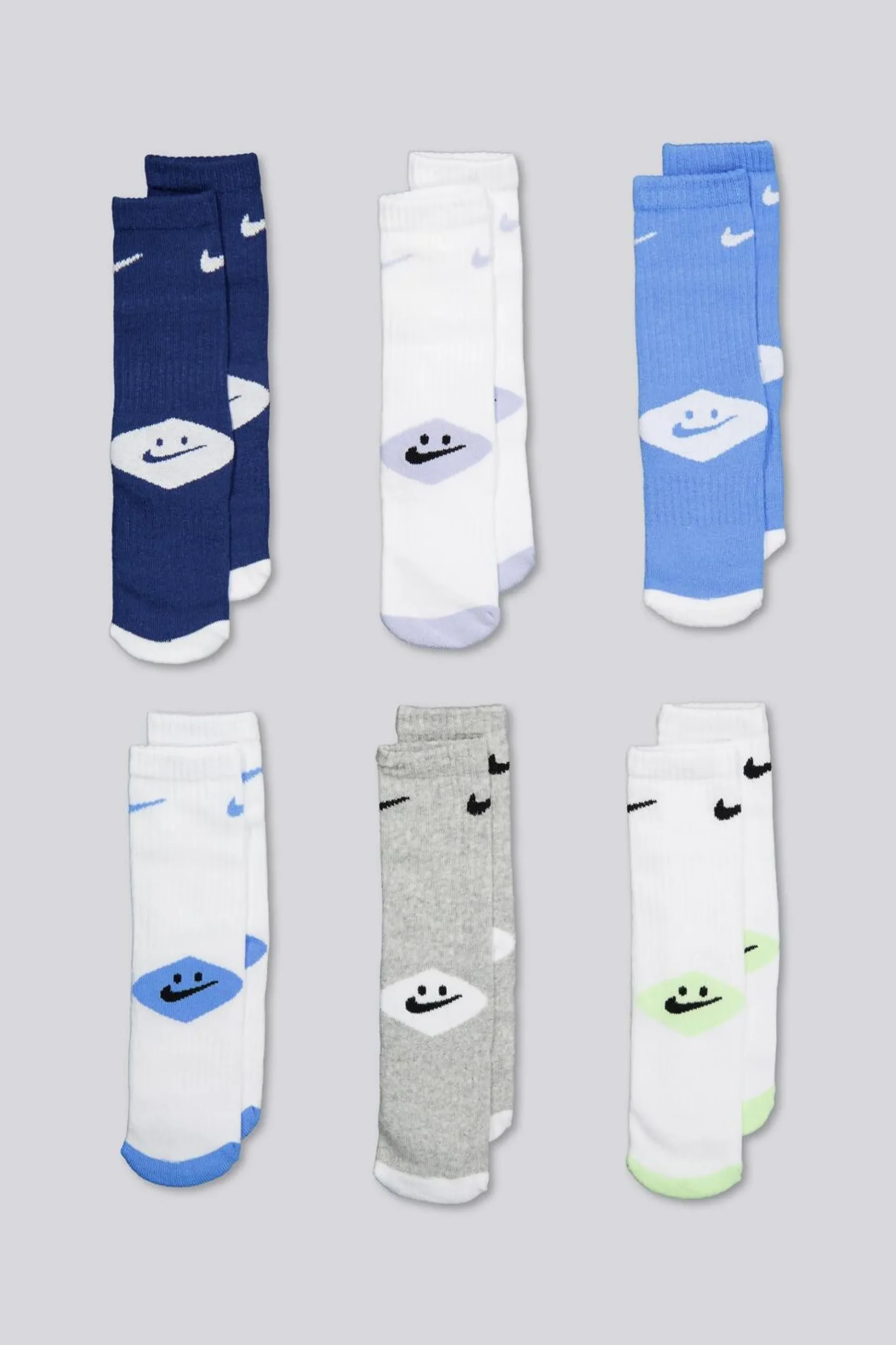 Meias Altas Nike Smiley
