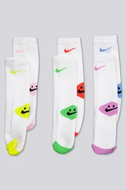 Meias Altas Nike Smiley