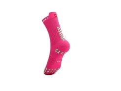Meias De Corrida Pro Racing Socks V4.0 High Pink Compressport