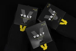 Meias Fusion Pretas Volt Padel