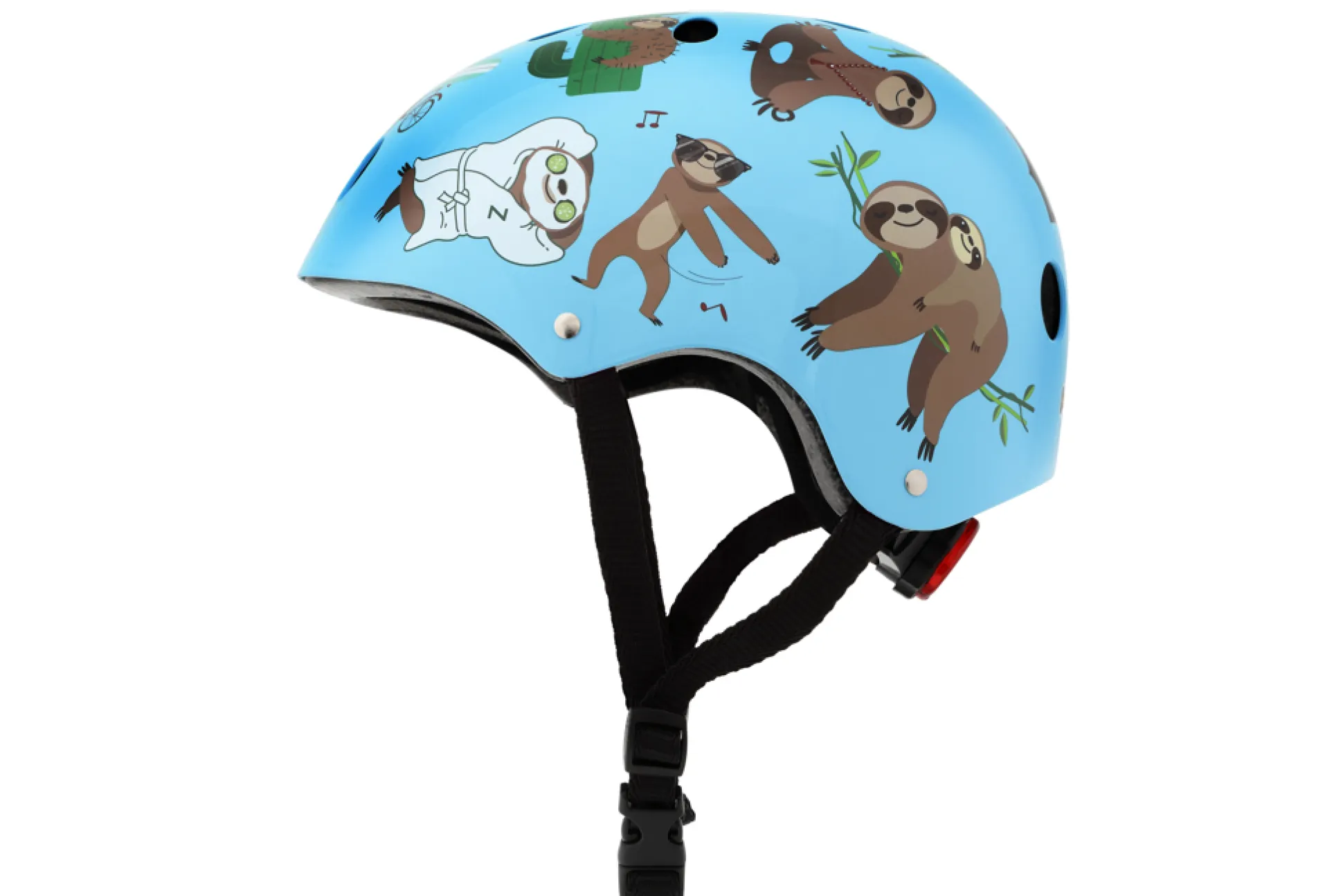Mini Capacete De Bicicleta Hornit Lids Sloth