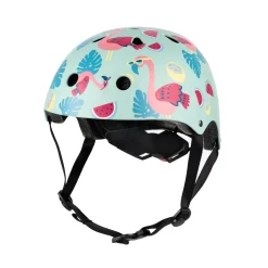 Mini Capacete De Bicicleta Hornit Lids Flamingo