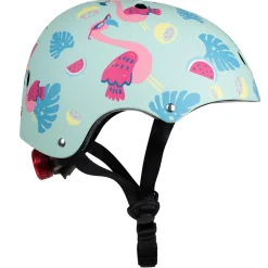 Mini Capacete De Bicicleta Hornit Lids Flamingo