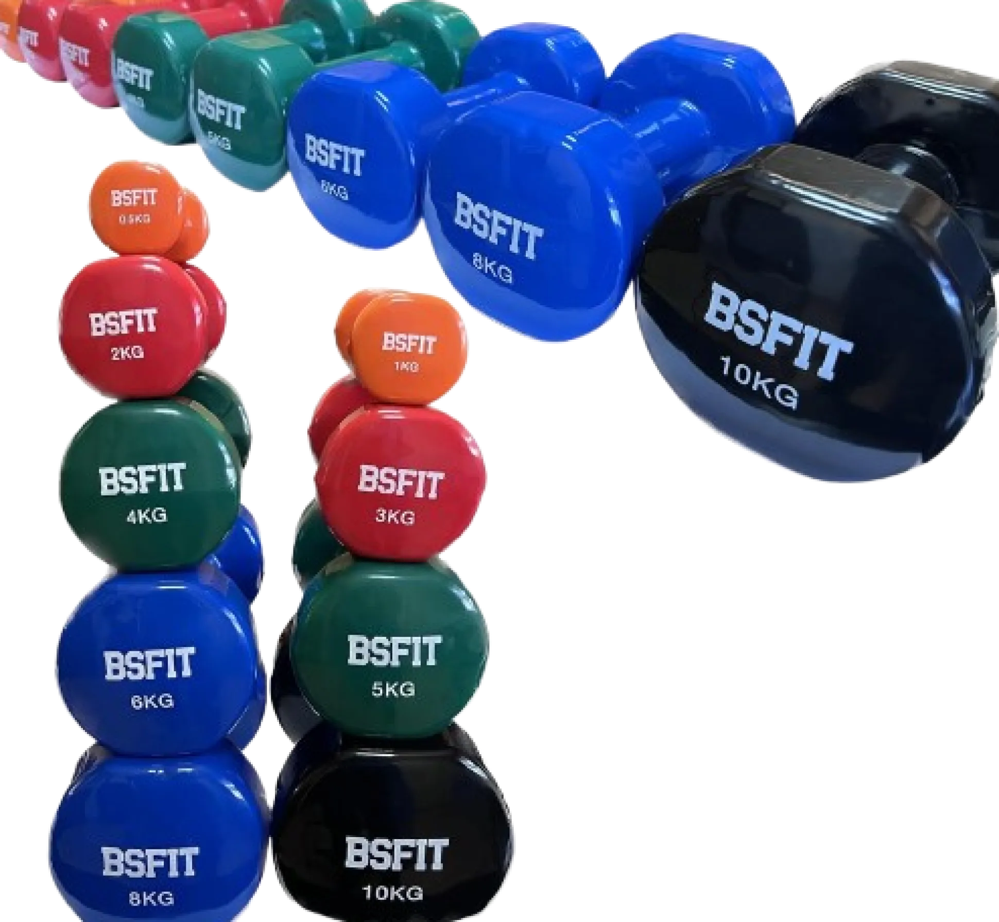Par De Halteres Bsfit 5kgs
