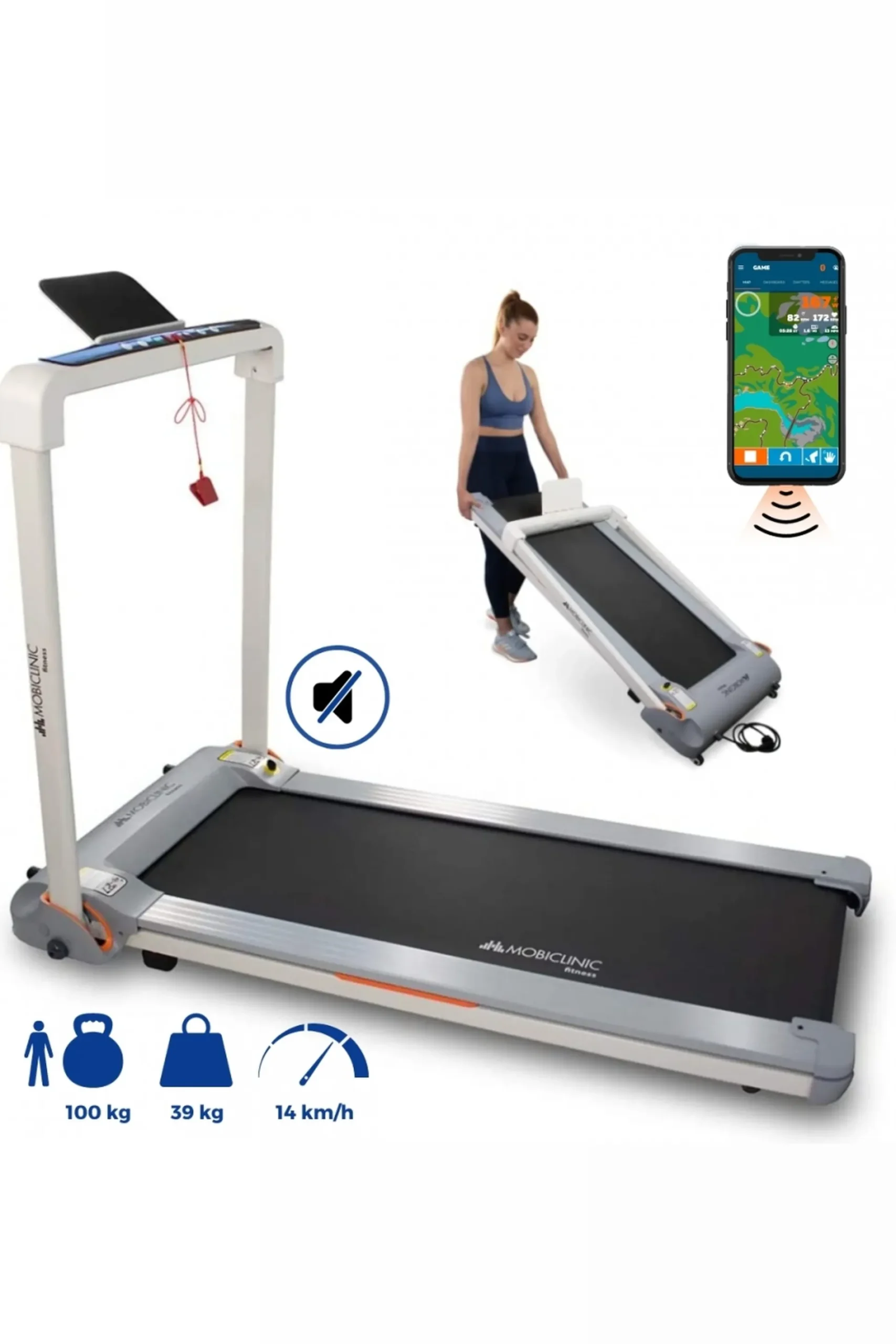 Passadeira Dobrável Mobiclinic Tibet