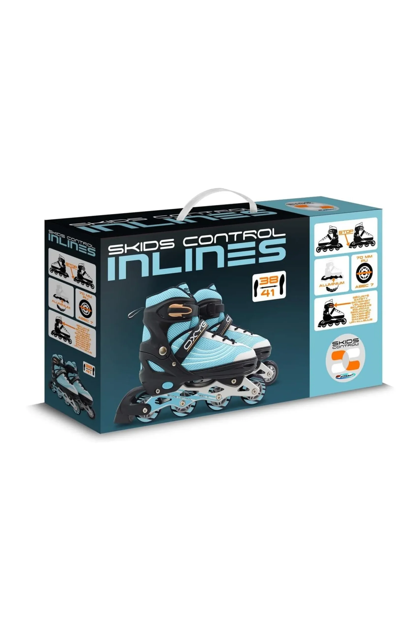 Patins Em Linha Skids Control Tam. 38-41