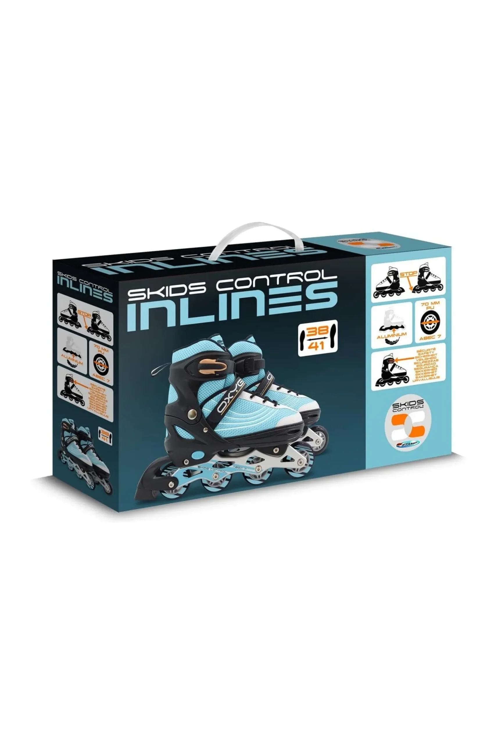 Patins Em Linha Skids Control Tam. 38-41