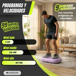 Plataforma Vibratória Mobiclinic Karol