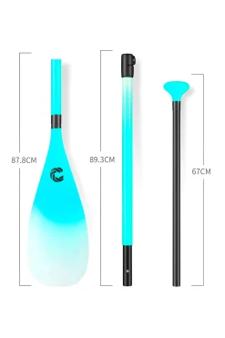 Remo Paddle Surf De 3 Peças Ou Remo Caguiro Power Paddle