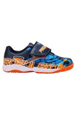 Sapatilhas De Futsal Criança Joma Propulsion Jr 2303. Azul Marinho/laranja