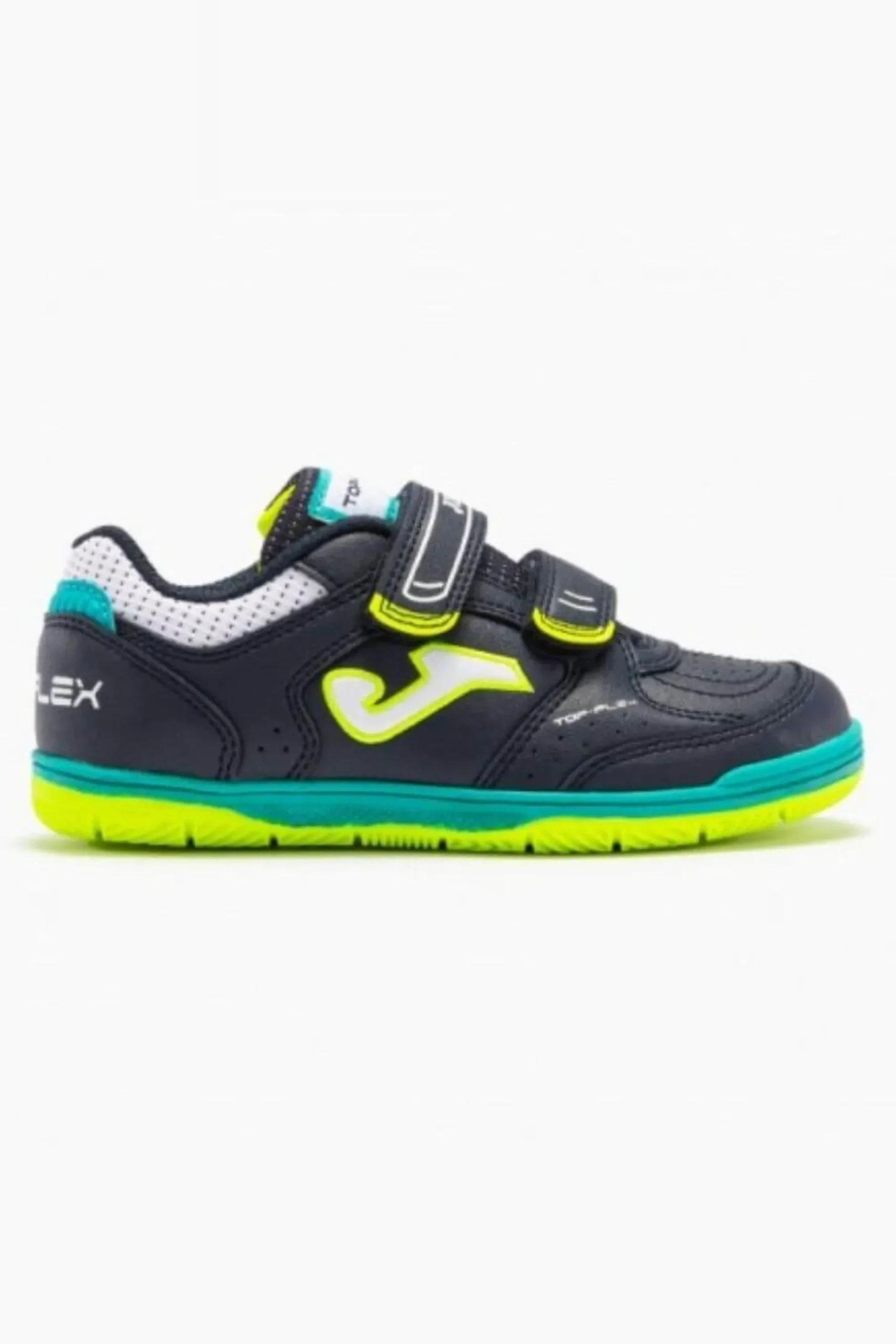 Sapatilhas De Futsal Criança Joma Top Flex 2303. Azul Marinho-amarelho