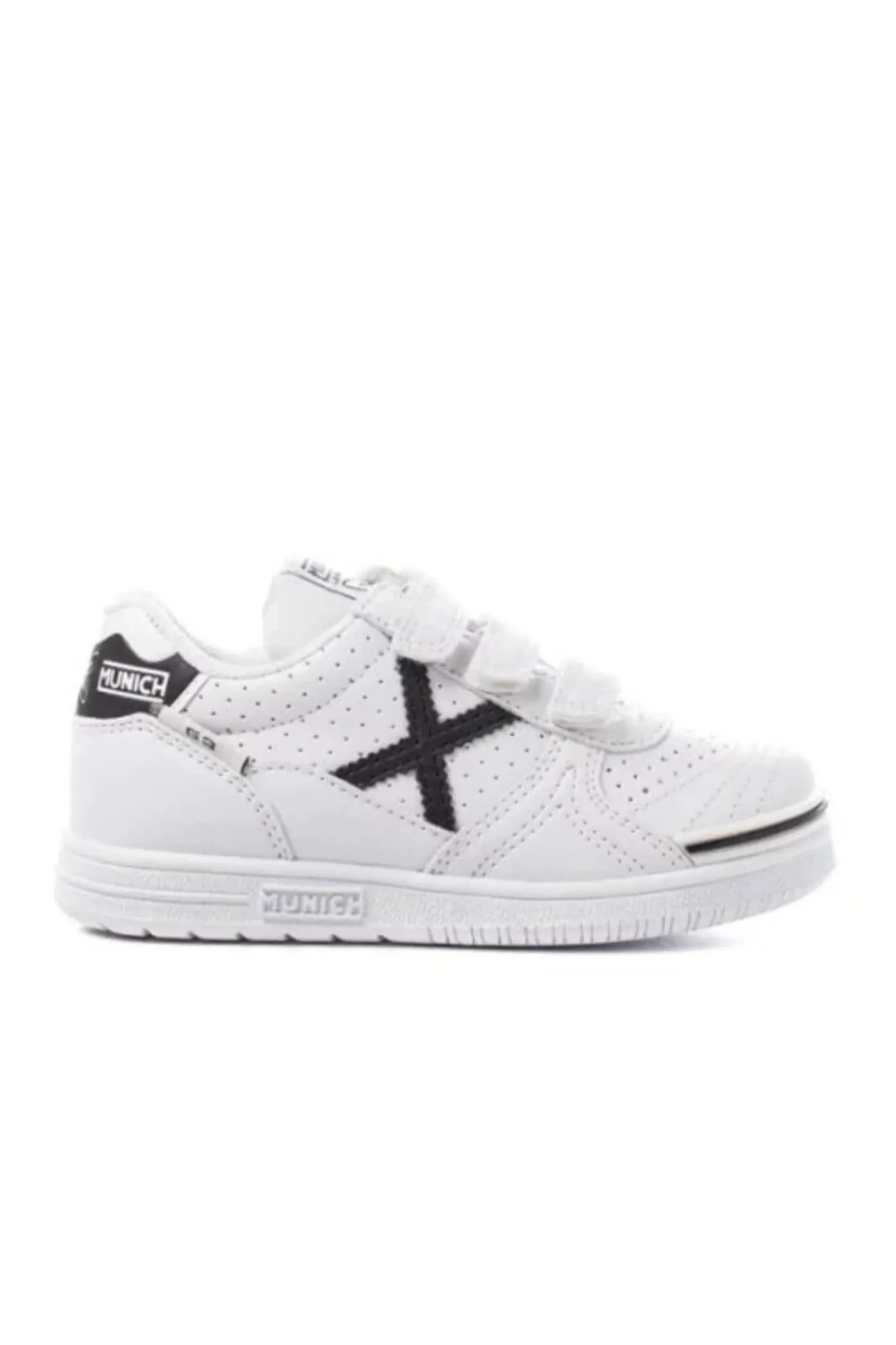 Sapatilhas De Futsal Criança Munich G-3 Kid Vco G5 317. Branco/azul