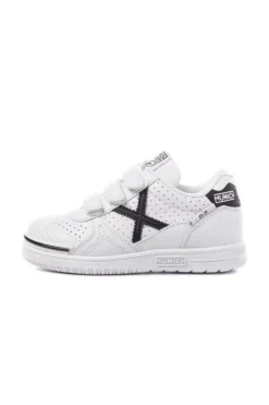 Sapatilhas De Futsal Criança Munich G-3 Kid Vco G5 317. Branco/azul