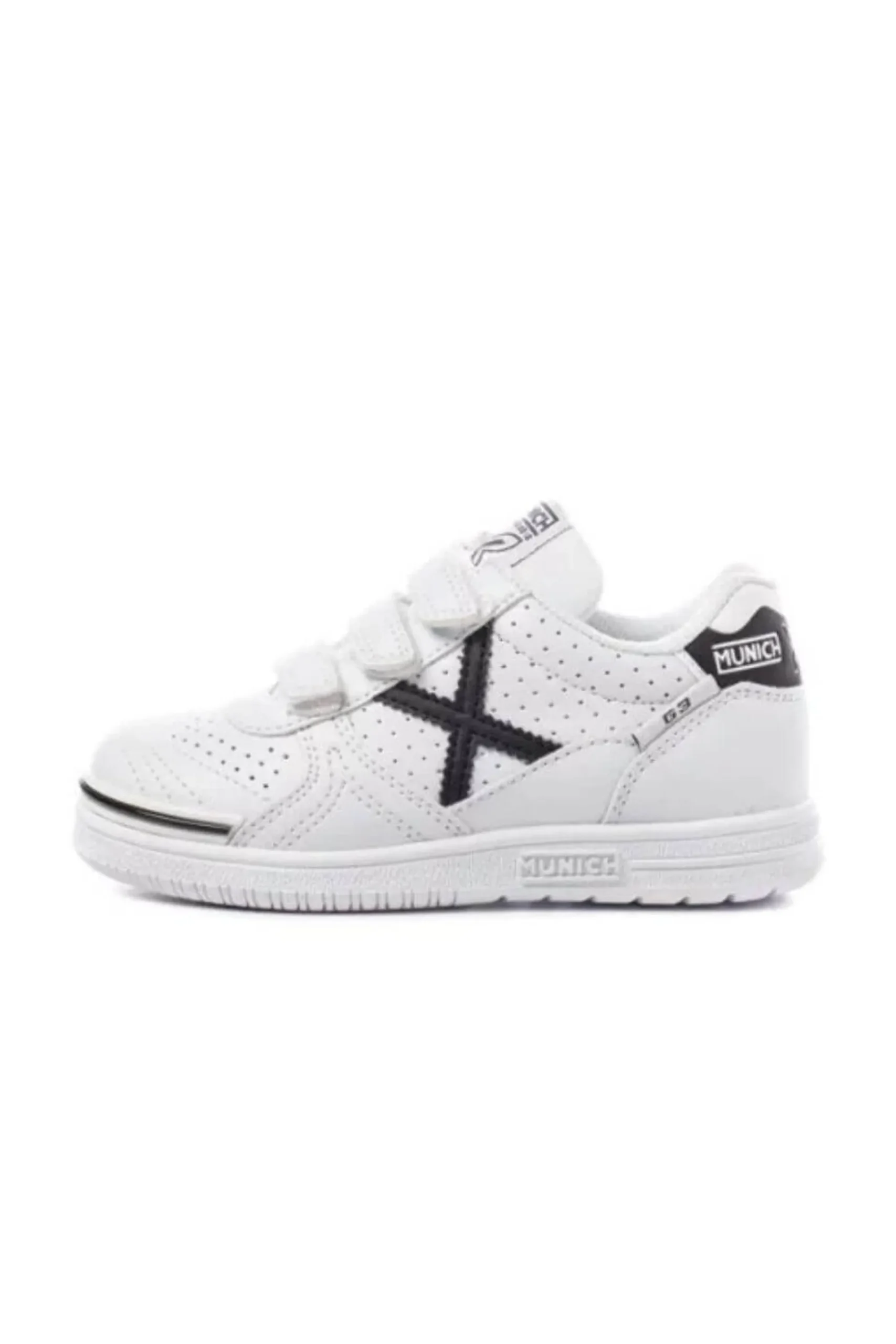 Sapatilhas De Futsal Criança Munich G-3 Kid Vco G5 317. Branco/azul