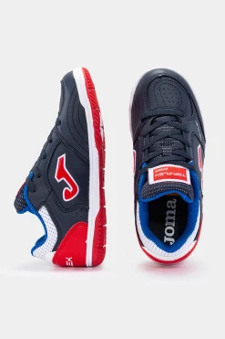Sapatilhas Joma Top Flex Jr 22 Azul Marinho Vermelho In