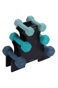 Set 6 Halteres Cecotec Drumfit Dumbbell 1, 2 Y 3kg