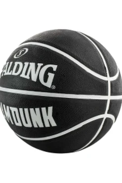 Spalding Slam Dunk Black-wht Basquete Sz5