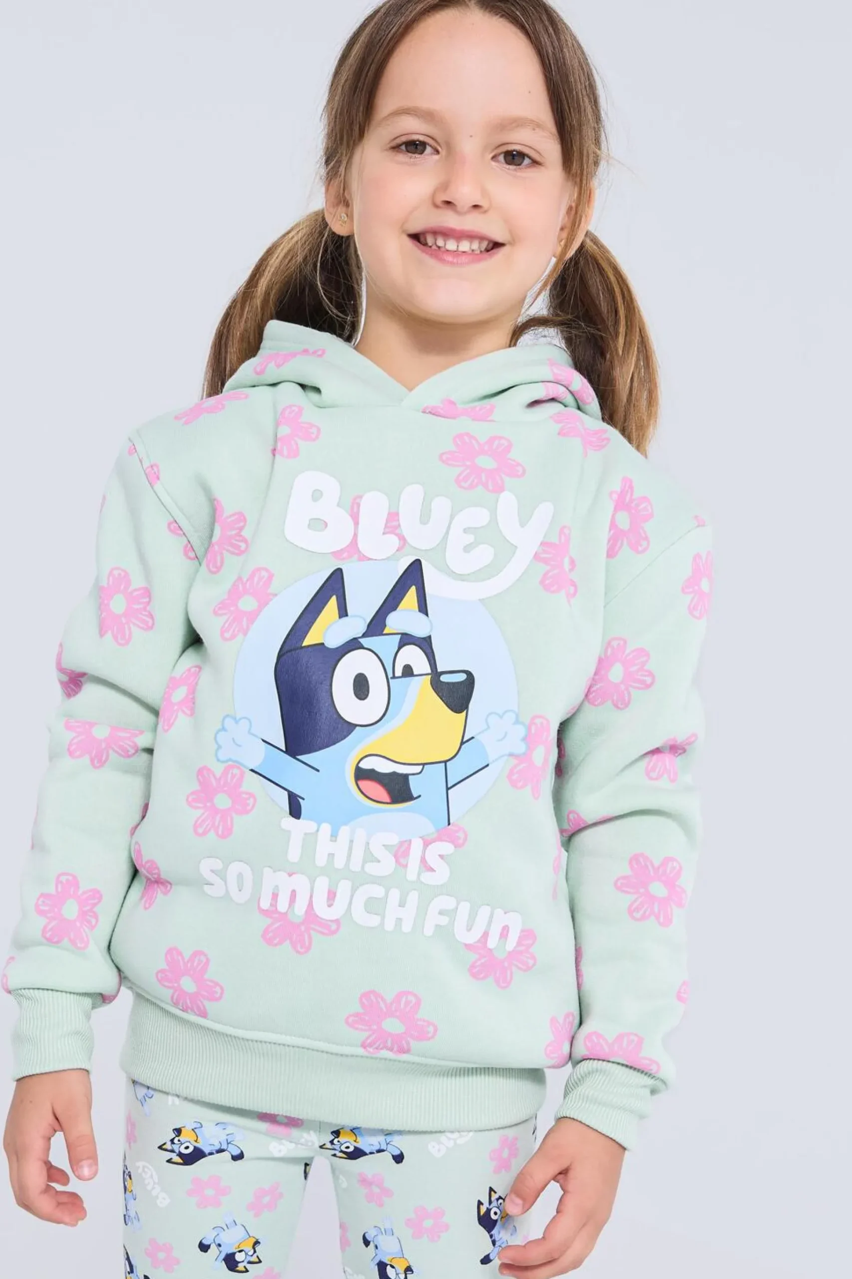 Sweatshirt Capuz Bluey