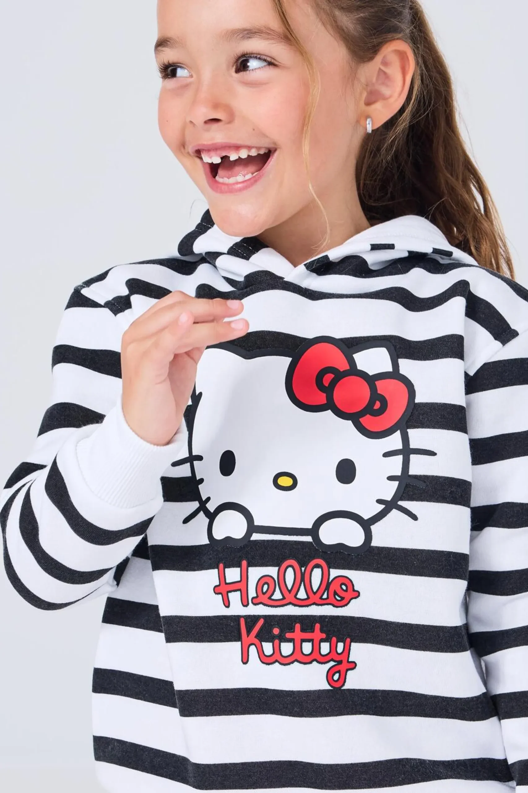 Sweatshirt Capuz Hello Kitty