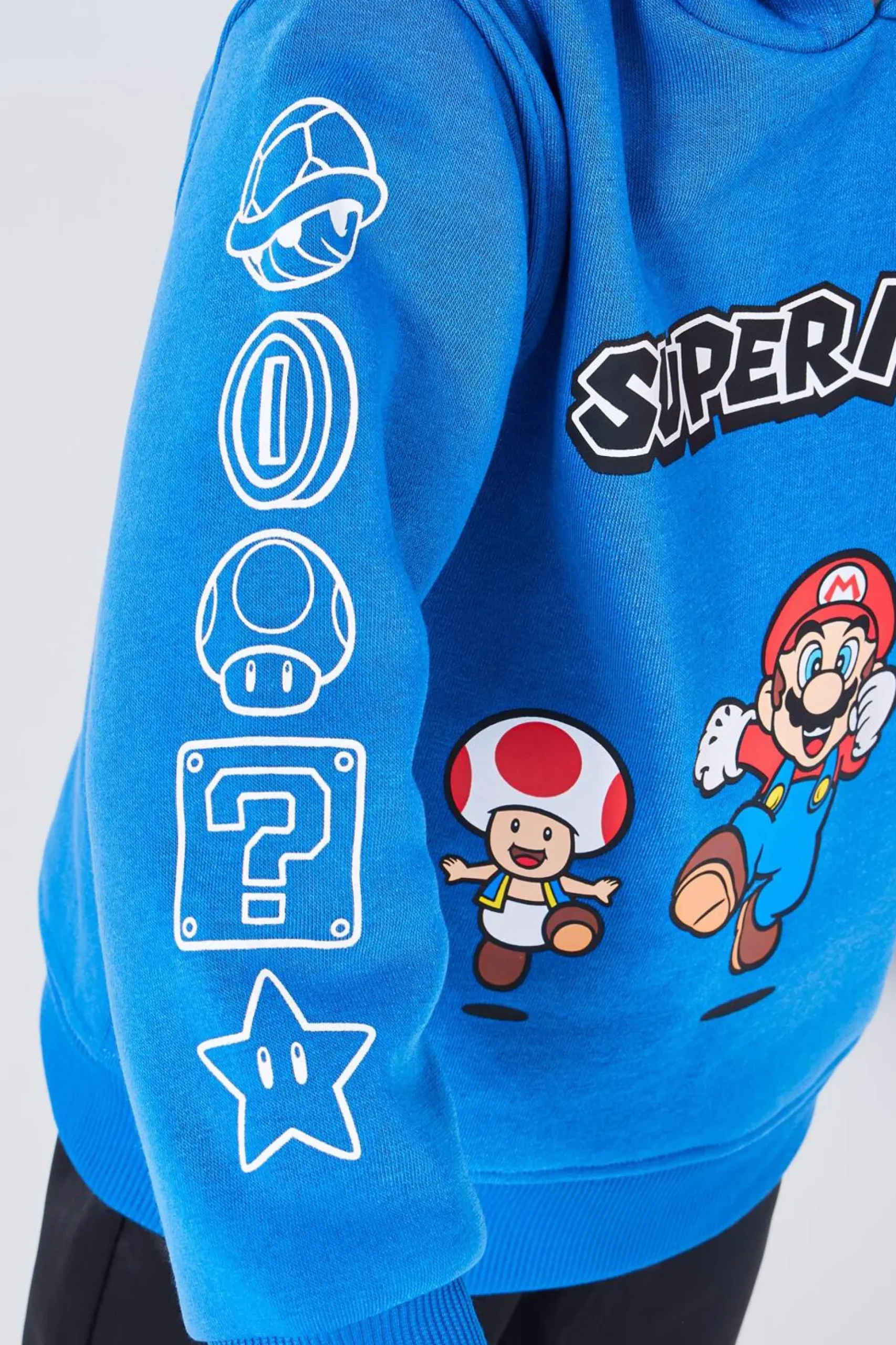 Sweatshirt Capuz Super Mário
