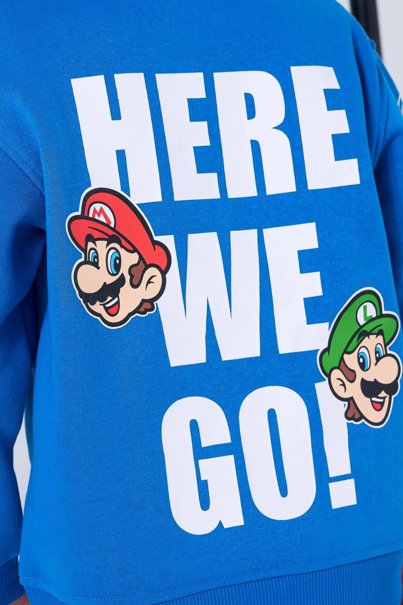 Sweatshirt Capuz Super Mário