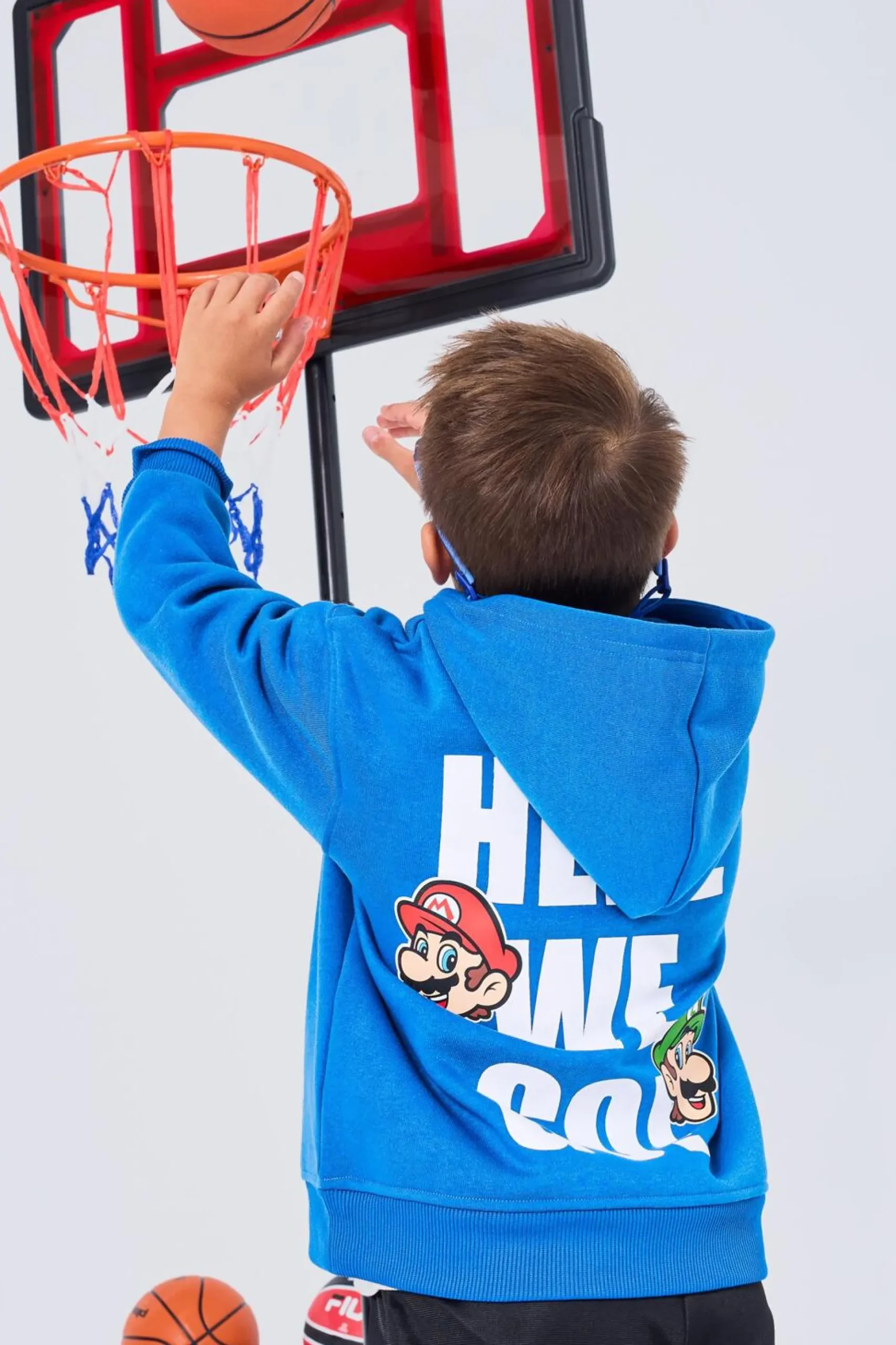 Sweatshirt Capuz Super Mário