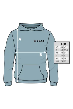 Sweatshirt Com Capuz Yeaz Cushy Grey