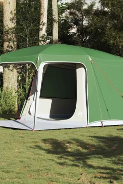 Tenda De Camping Com Varanda Em Cúpula 5 Pessoas Vidaxl 280/450x275x228 CM