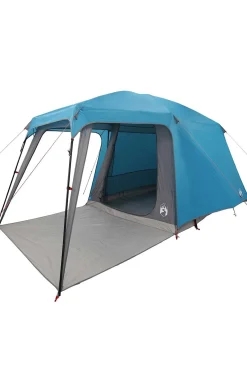 Tenda De Camping Com Varanda Em Cúpula 5 Pessoas Vidaxl 280/450x275x228 CM